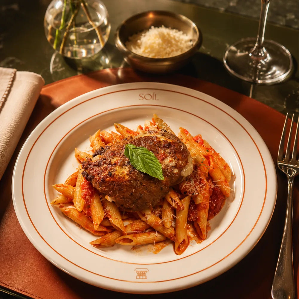 Arrabiata Chicken Parmigiana