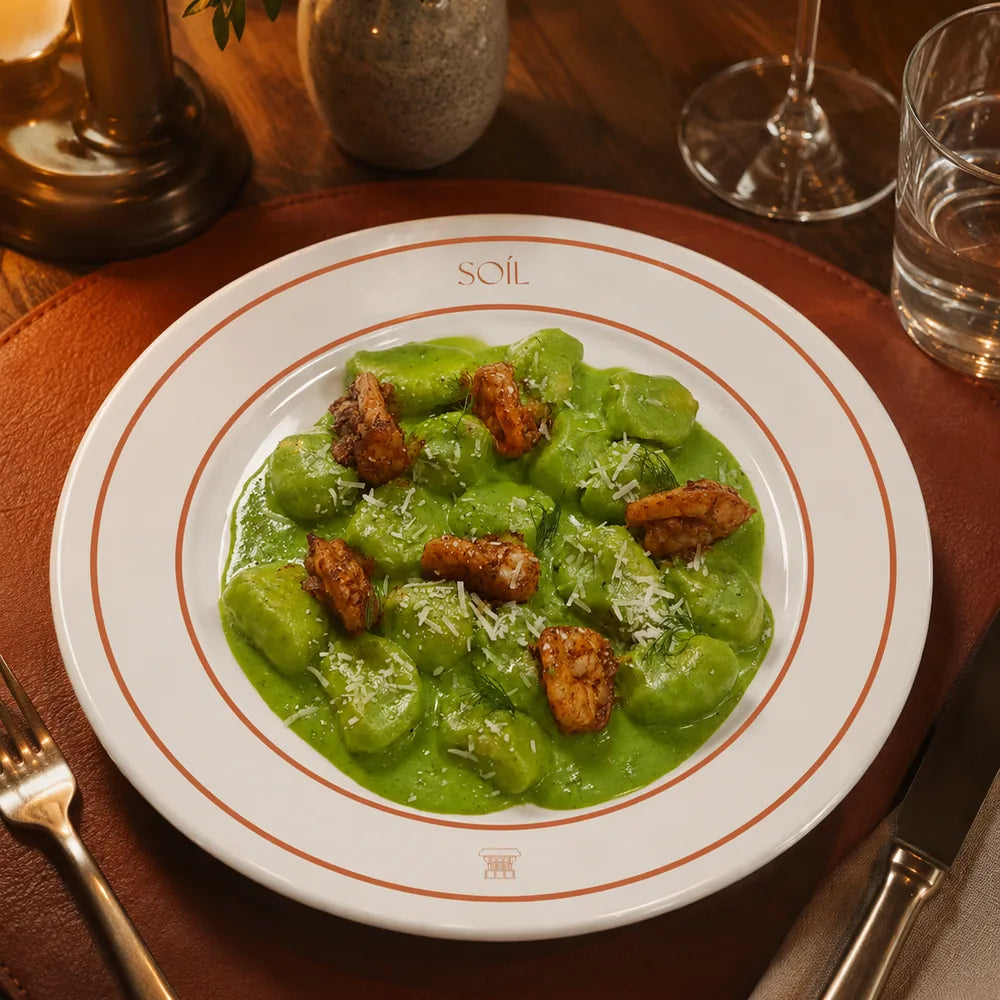 Shrimp Gnocchi Pesto