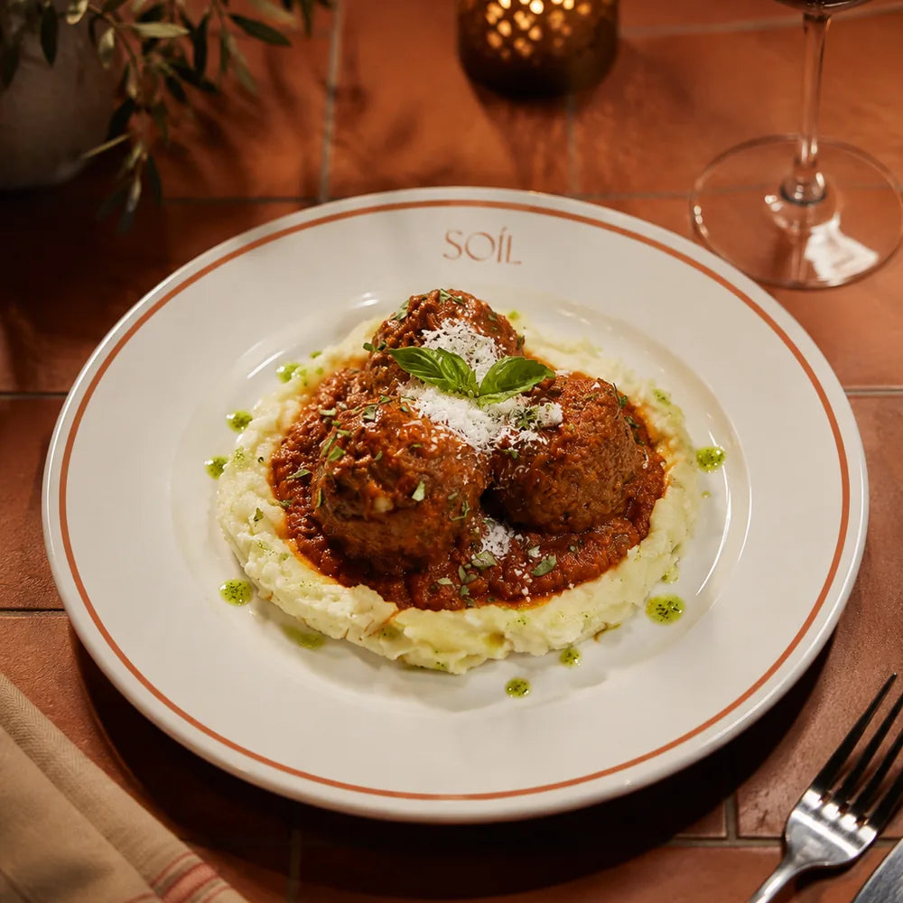 Stuffed Meatballs Marinara